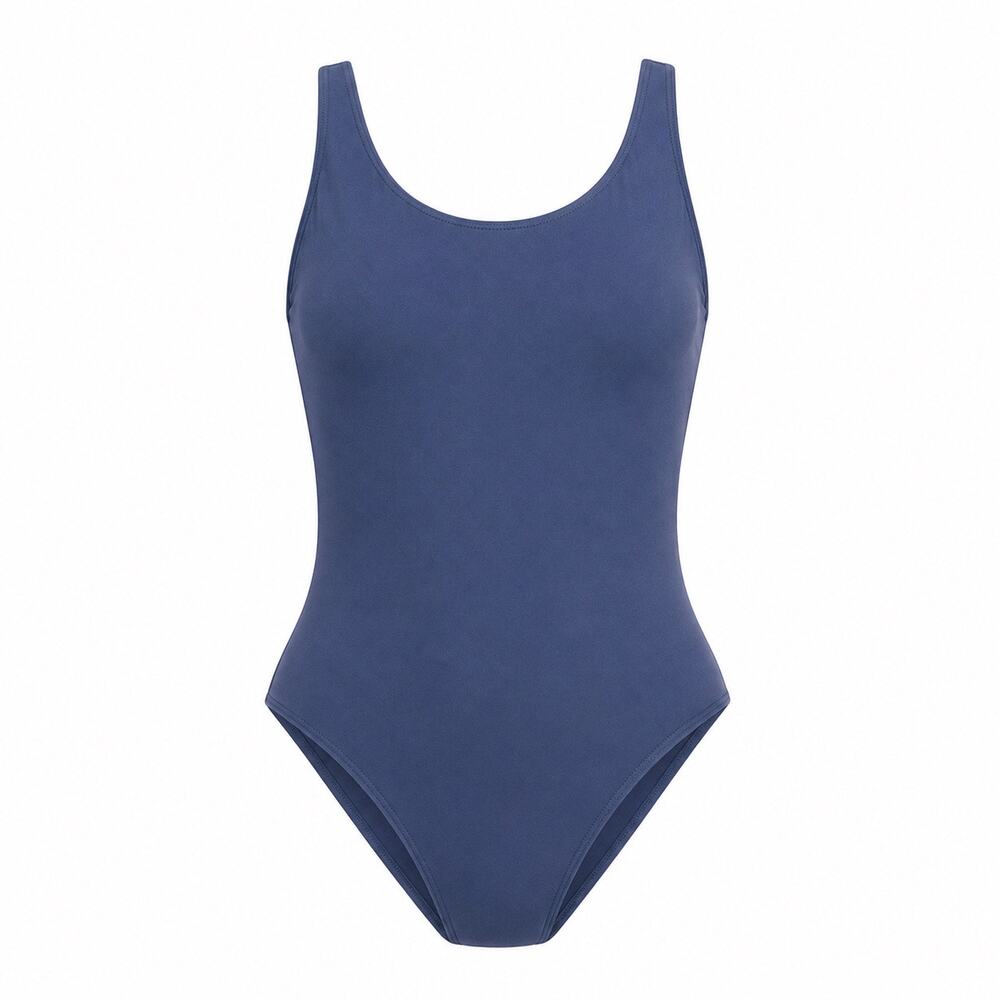 AERIE Plus Swim High Leg Cut Out One Piece Swimsuit